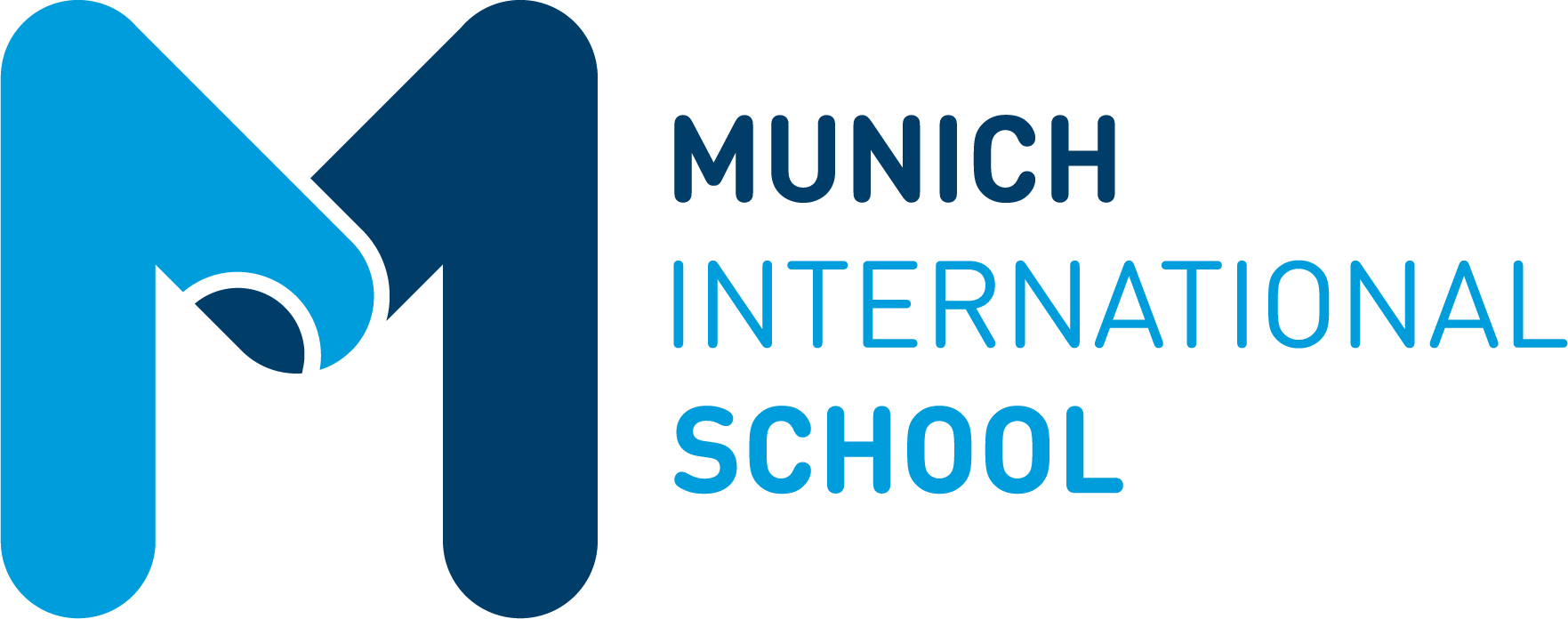 Munich International School logo, Stronger Together